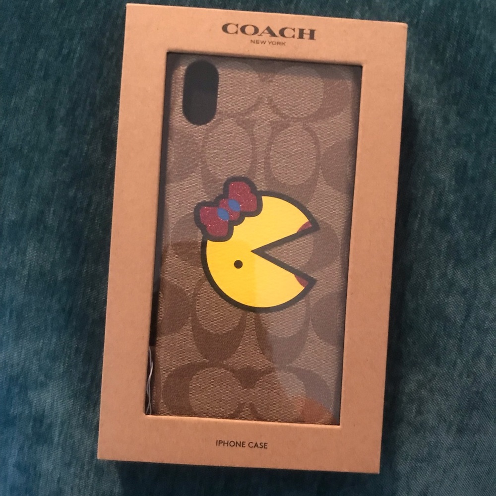 Coach IPhone MS.PAC-MAN XS MAX 🔥LAST DAY PRICE🔥